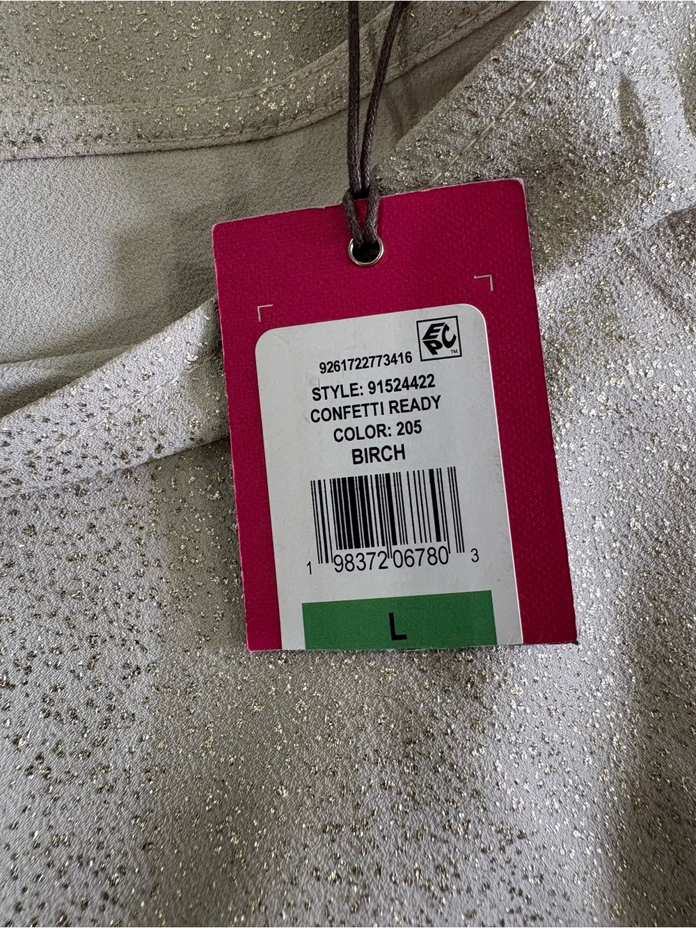 Vince Camuto Confetti Ready Midi Skirt | Size L | Birch | NWT - Picture 4 of 7